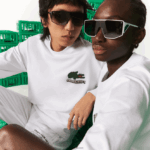 חולצת טריקו מכותנה אורגנית של lacoste x minecraft DZ4D0D939 לבן 001 גברים