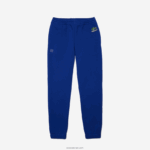 מכנסי ג'וגינג של lacoste x minecraft מכותנה אורגנית DZ4D0D1174 כחול bdm גברים - Image 5