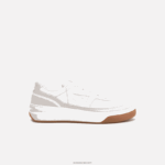 נעלי ספורט מעור lacoste x goop g80 DZ4D0D2760 לבן & אוף לבן 65 ט נשים
