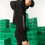 קפוצ'ון צמר אוברסייז של lacoste x minecraft DZ4D0D2585 שחור 031 נשים - Image 7