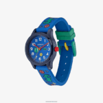 Lacoste 12.12 שעון 3 מחוגים עם רצועת סיליקון כחולה DZ4D0D3111 כחול 000 ילדים - Image 2