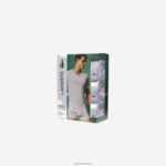Lacoste 3 חבילות של חולצות טי פשוטות DZ4D0D1345 לבן 001 גברים - Image 6