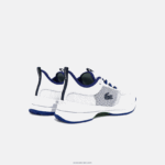 Lacoste ag-lt21 נעלי טניס טקסטיל וסינטטיות DZ4D0D1865 לבן/כחול 080 גברים - Image 3