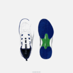Lacoste ag-lt21 נעלי טניס טקסטיל וסינטטיות DZ4D0D1865 לבן/כחול 080 גברים - Image 4