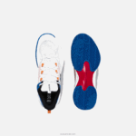 Lacoste ag-lt21 נעלי טניס טקסטיל וסינטטיות DZ4D0D1866 כתום לבן 1u2 גברים - Image 3