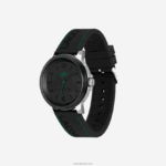 Lacoste Court 3 ידיים שעון סיליקון שחור DZ4D0D2156 שחור 000 גברים - Image 2