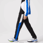 Lacoste אימונית טניס בהדפס תנין ספורטיבית DZ4D0D1144 לבן שחור כחול צהוב l74 גברים - Image 10