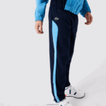 Lacoste אימונית טניס בצבע בלוק ספורט DZ4D0D3186 כחול כהה y25 ילדים - Image 4