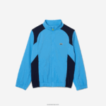 Lacoste אימונית טניס בצבע בלוק ספורט DZ4D0D3186 כחול כהה y25 ילדים - Image 7