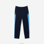Lacoste אימונית טניס בצבע בלוק ספורט DZ4D0D3186 כחול כהה y25 ילדים - Image 8