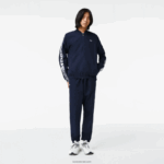 Lacoste אימונית טניס מודפסת ספורטיבית DZ4D0D1172 כחול כהה 423 גברים
