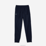 Lacoste אימונית טניס מודפסת ספורטיבית DZ4D0D1172 כחול כהה 423 גברים - Image 6