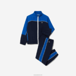 Lacoste אימונית ספורט בלוק צבעוני DZ4D0D3209 כחול כהה 976 בנים - Image 6