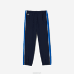 Lacoste אימונית ספורט בלוק צבעוני DZ4D0D3209 כחול כהה 976 בנים - Image 9