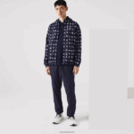 Lacoste אימונית ספורט טניס DZ4D0D1194 לבן כחול כהה r20 גברים - Image 2