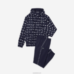 Lacoste אימונית ספורט טניס DZ4D0D1194 לבן כחול כהה r20 גברים - Image 4