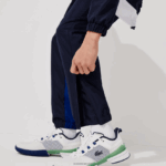 Lacoste אימונית קולורבלוק ספורטיבית DZ4D0D1201 ירוק נייבי כחול לבן cn1 גברים - Image 4