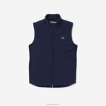 Lacoste אפוד גולף מרופד ספורט DZ4D0D2630 כחול כהה 423 נשים - Image 4