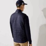Lacoste אפוד גולף קל משקל עמיד במים ספורט DZ4D0D1309 כחול כהה 5fs גברים - Image 3