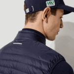 Lacoste אפוד גולף קל משקל עמיד במים ספורט DZ4D0D1309 כחול כהה 5fs גברים - Image 7
