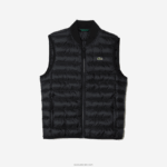 Lacoste אפוד דוחה מים מרופד DZ4D0D1252 שחור 031 גברים - Image 5