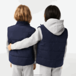 Lacoste אפוד דוחה מים DZ4D0D3213 כחול כהה 166 ילדים - Image 3