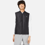 Lacoste אפוד הפיך מרופד ספורט DZ4D0D384 אפור שחור wix גברים