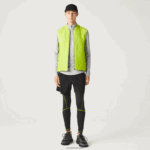 Lacoste אפוד הפיך מרופד ספורט DZ4D0D385 צהוב שחור g65 גברים - Image 2