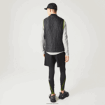 Lacoste אפוד הפיך מרופד ספורט DZ4D0D385 צהוב שחור g65 גברים - Image 3