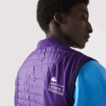 Lacoste אפוד הפיך מרופד ספורט DZ4D0D386 סגול כחול כהה se3 גברים - Image 10