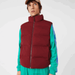 Lacoste אפוד מכסה המנוע מתקפל DZ4D0D1258 בורדו zs1 גברים - Image 5