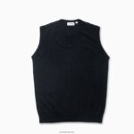 Lacoste אפוד סוודר קשמיר DZ4D0D1543 שחור 031 גברים