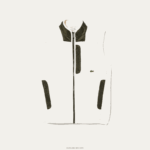 Lacoste אפוד צמר שרפה DZ4D0D1263 לבן חאקי ירוק u9n גברים - Image 5