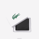 Lacoste ארנק עור עגל שאנטאקו DZ4D0D1995 שחור 000 גברים - Image 3