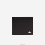 Lacoste ארנק עור פיצג'רלד DZ4D0D1944 חום כהה 028 גברים