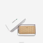 Lacoste ארנק רוכסן בהדפסת מונוגרמה DZ4D0D2773 viennois בז 'l01 נשים - Image 3