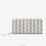 Lacoste ארנק רוכסן בהדפסת מונוגרמה DZ4D0D2774 Farine sinople f89 נשים