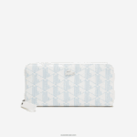 Lacoste ארנק רוכסן בהדפסת מונוגרמה DZ4D0D2775 mono farine panorama l58 נשים