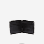 Lacoste ארנק רוכסן קטן בהדפס מונוגרמה DZ4D0D2126 מונוגרמה נואר גרי H45 גברים - Image 2