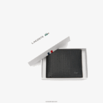 Lacoste ארנק שלוש כרטיסים מעור שאנטקו פיקה DZ4D0D2063 שחור 000 גברים - Image 3