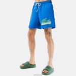 Lacoste בגד ים מתייבש במהירות עם תיק נסיעות DZ4D0D518 כחול kxb גברים - Image 2