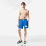Lacoste בגד ים מתייבש במהירות עם תיק נסיעות DZ4D0D518 כחול kxb גברים