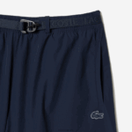 Lacoste בגד ים עם פס לוגו ייבוש מהיר DZ4D0D528 כחול kxe גברים - Image 5