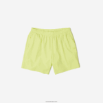 Lacoste בגד ים קלים DZ4D0D1684 טוק צהוב צעקני גברים - Image 5