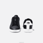 Lacoste בוגר נעלי ספורט פרו DZ4D0D1909 שחור ולבן 312 גברים - Image 5