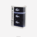 Lacoste בוקסר כותנה רך במיוחד 3 חבילות DZ4D0D1578 ווק כחול כהה גברים - Image 5