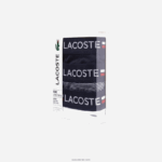 Lacoste בוקסר קצר כותנה ג'רזי מתיחה ארוכה, חבילה 3 DZ4D0D1424 כחול כהה לבן 525 גברים - Image 6