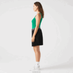 Lacoste גופיית סריג מצולעת ללא תפרים DZ4D0D2647 ירוק ldm נשים - Image 3
