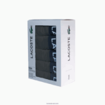 Lacoste גזעי כותנה נמתחים של 5 חבילות DZ4D0D1414 אפור xb4 גברים - Image 2
