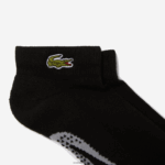Lacoste גרבי כותנה ספורטיבית בגזרה נמוכה DZ4D0D1679 שחור אפור chine snp גברים - Image 2